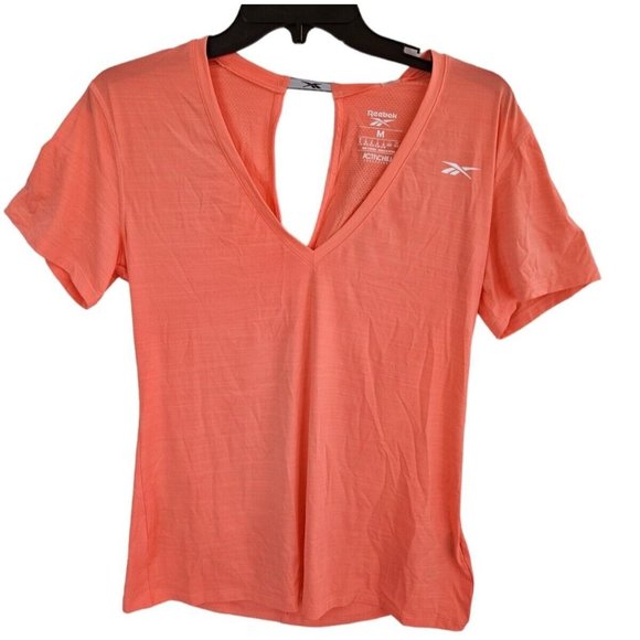 Reebok Tops - Reebok Women's Size Medium Coral Training Tops Shirt Gym Workout NEW